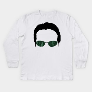 The Face of The One (with code) Kids Long Sleeve T-Shirt